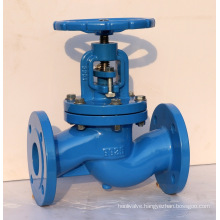 blue colors DIN Globe Valve